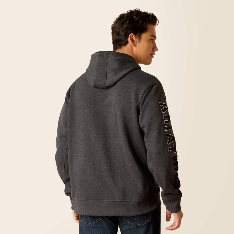 Ariat Men's Rabere Hoodie - Charcoal-1